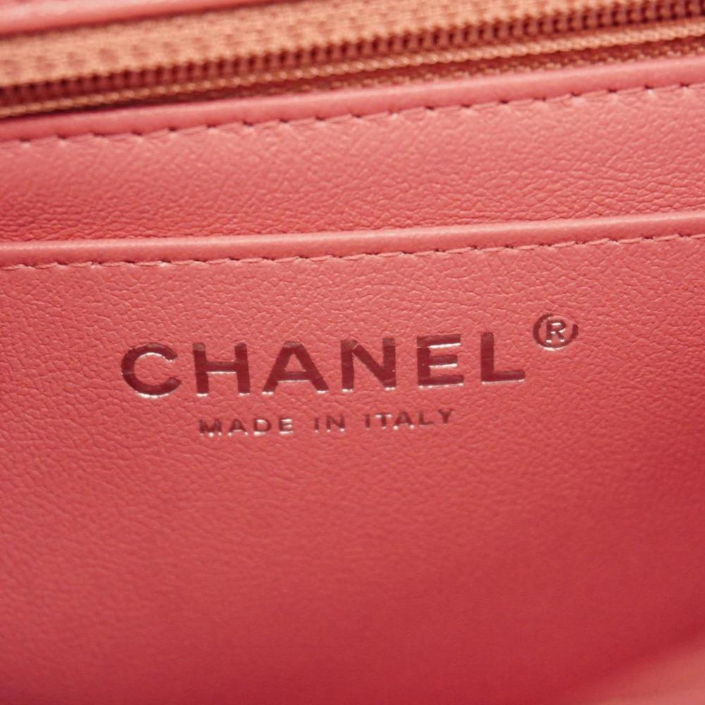 Chanel Shoulder Bag Matelasse Chain Lambskin Pink Women's - Picture 5 of 7